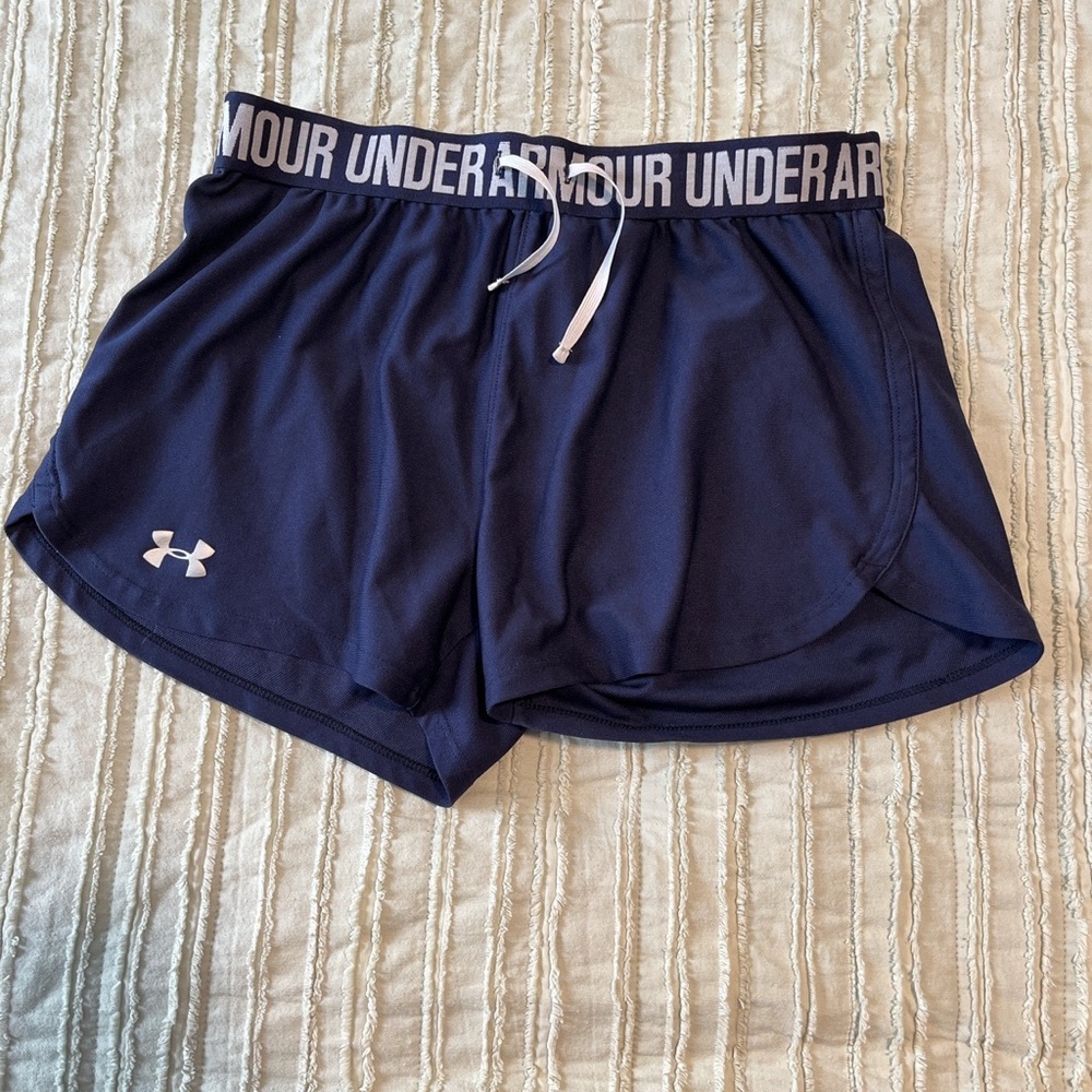 Navy Blue Under Armour Shorts, size small